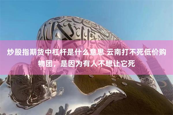 炒股指期货中杠杆是什么意思 云南打不死低价购物团，是因为有人不想让它死